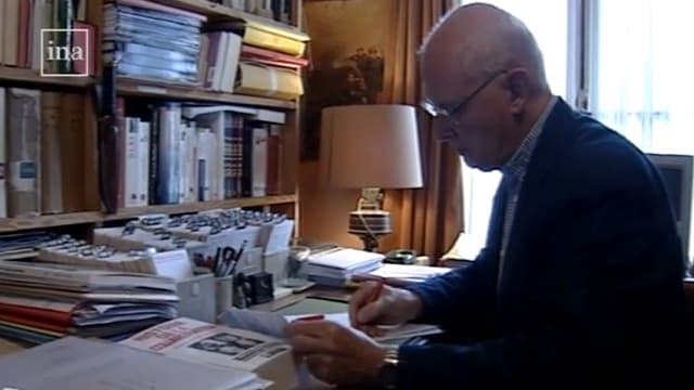 Dominique Venner,a expliqué son suicide dans un message écrit.