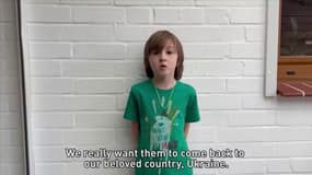 Un appel à l'aide vidéo a été lancé par des bambins se disant les enfants de combattants du régiment Azov toujours bloqués à Azovstal à Marioupol, en Ukraine, pour qu'ils soient libérés.