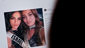 Le selfie réalisé par les deux miss