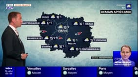 Météo Paris-Île-de-France: un mardi pluvieux avec quelques éclaircies, 16°C à Paris et 17°C à Mantes-la-Jolie