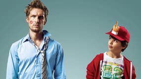 Philippe Lacheau et Enzo Tomasini, les stars du film "Babysitting"