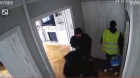Les images de vidéosurveillance du home-jacking de mardi