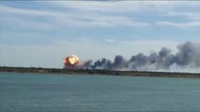 Explosion en Crimée, le 9 août 2022