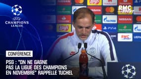 PSG : "On ne gagne pas la Ligue des champions en novembre" rappelle Tuchel
