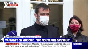 Oliver Véran: "Je vais renforcer la politique de vaccination dans le département de la Moselle"