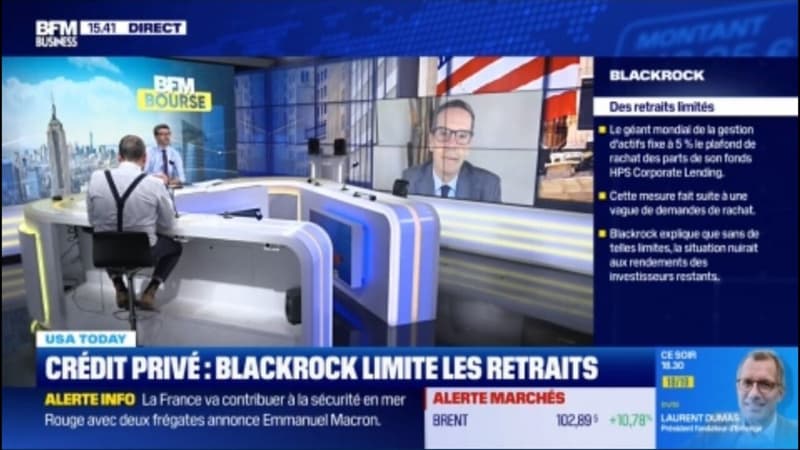 Crédit privé : BlackRock limite les retraits