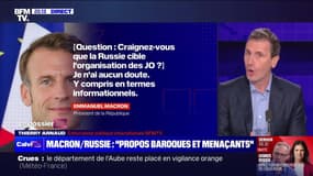 Macron/Russie : "Propos baroques et menaçants" - 04/04