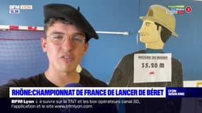 Lyon: pour la première fois, le championnat de France de lancer de béret a eu lieu dans le Rhône