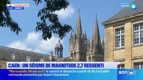 Un séisme de magnitude 2,7 ressenti à Caen, un phénomène peu courant en Normandie