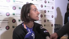 Roland Garros – Garcia : "J’étais motivée à l’idée de jouer ce match"