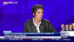Isabelle Lacaze (Airbus UpNext) : Airbus teste une technologie appelée DragonFly qui vise à rendre ses avions de ligne entièrement autonomes - 24/01
