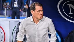 Rudi Garcia au stade Diego Armando Maradona de Naples le 8 octobre 2023