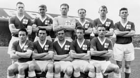 Harry Gregg (en maillot clair) avec l'équipe d'Irlande du Nord à la Coupe du monde 1958