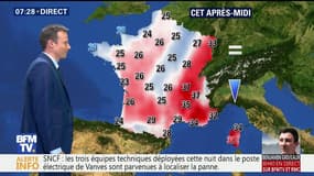 La météo pour ce mardi 1er août 2017