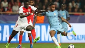 Benjamin Mendy et Raheem Sterling 