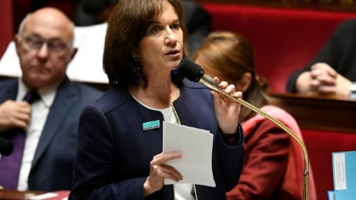 La ministre des Droits des femmes, Laurence Rossignol à Paris le 22 novembre 2016