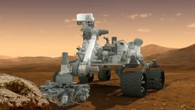 Le robot Curiosity en mission sur Mars