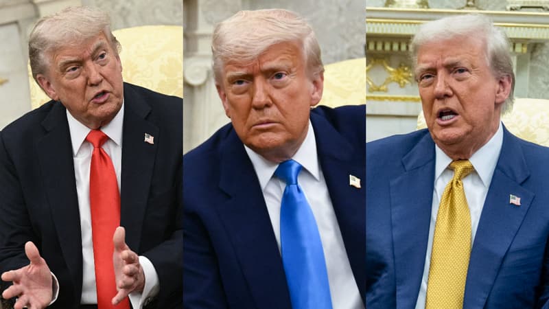 Menaces, gesticulations et déclarations imprévisibles: six mois de va-et-vient incessants de Donald Trump sur l'Ukraine