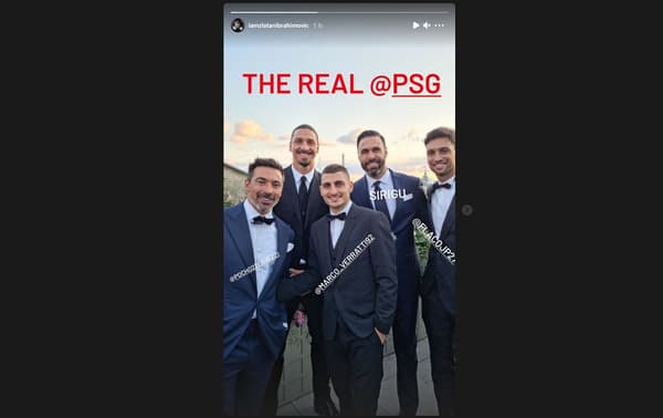"Le vrai PSG", selon Zlatan Ibrahimovic