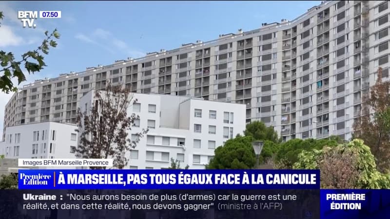 À Marseille, les habitants ne sont pas tous égaux face à la canicule