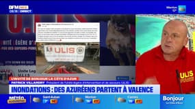 Inondations à Valence: des azuréens partent aider les sinistrés