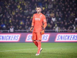 Anthony Lopes lors de Nantes-Monaco, le 10 janvier 2025.
