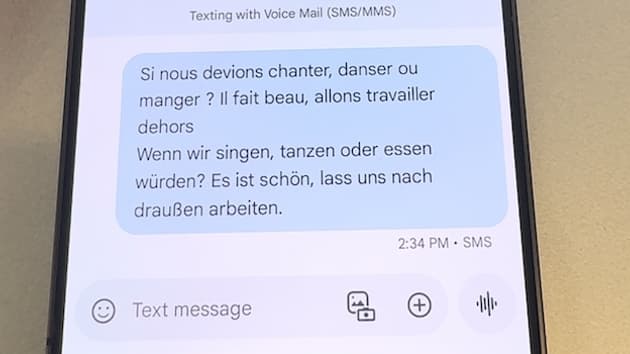 La traduction en direct des SMS vers une langue étrangère sur le Galaxy S24 La traduction en direct des SMS vers une langue étrangère sur le Galaxy S24