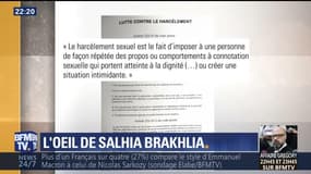 L’œil de Salhia: Prévention contre le harcèlement sexuel à l'Assemblée