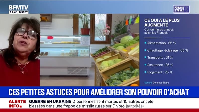 Pouvoir d'achat: "Le panier est plus serré, les Français font plus attention", assure Maria Da Silva, vice-présidente de la Fédération des marchés de France