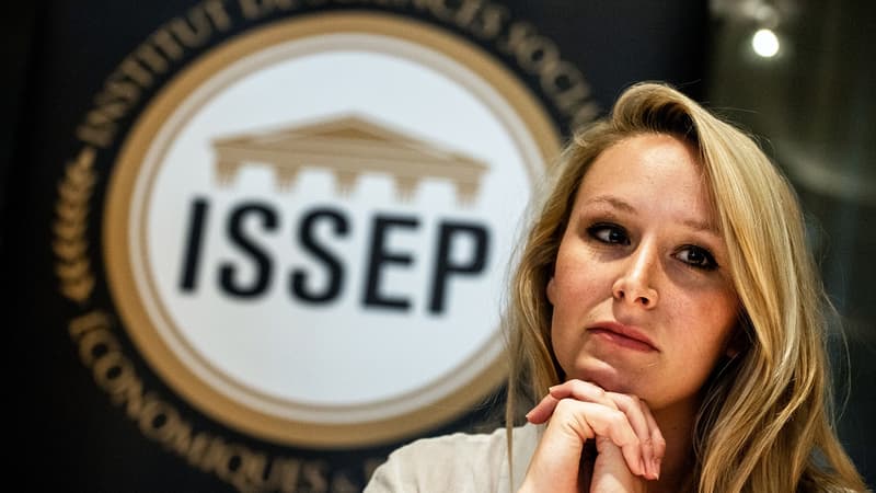 Marion Maréchal, directrice de l'ISSEP, école de sciences politiques à Lyon