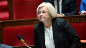 Catherine Vautrin à l'Assemblée nationale le 4 février 2024
