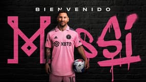 Lionel Messi avec l'Inter Miami