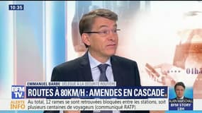 Routes à 80km/h: "Les 250.000 personnes en plus flashées en juillet vont faire attention", estime le délégué à la Sécurité routière