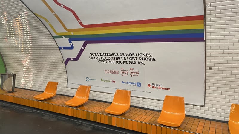La campagne "Fiertés" est déployée sur l’ensemble du réseau francilien depuis ce lundi 13 mai. 