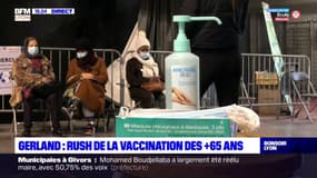 Gerland : rush de la vaccination des personnes de plus de 65 ans