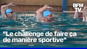Alsace: des papas accompagnateurs se lancent dans la natation synchronisée et vont participer aux championnats de France
