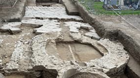 Des vestiges découverts à Fourvière.
