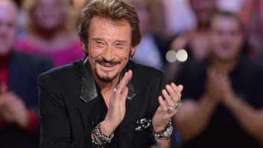 Johnny Hallyday le 19 novembre 2012 à Paris