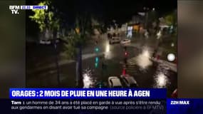 "Il a tellement plu d'un coup que les évacuations n'ont pas pu fonctionner": un habitant d'Agen raconte les inondations