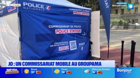 JO 2024: un commissariat mobile installé près du Groupama Stadium