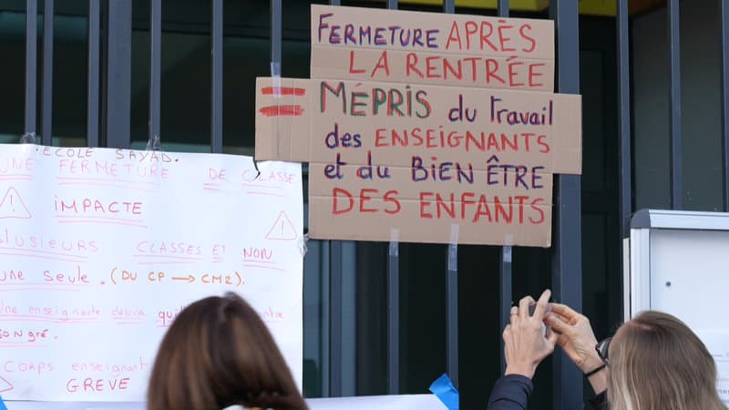 Nanterre: une classe ferme seulement deux jours après la rentrée scolaire, parents et enseignants en colère