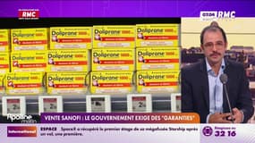 Vente Sanofi: le gouvernement exige des "garanties"
