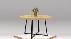 Voici la table à manger mise en vente par Auchan à un prix qui va vous laisser sans voix
