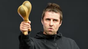 Liam Gallagher en concert aux Vieilles Charrues en 2018