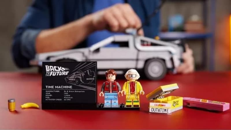 Lego : le bon plan du jour est arrivé, craquez pour la voiture Retour vers le Futur sans attendre