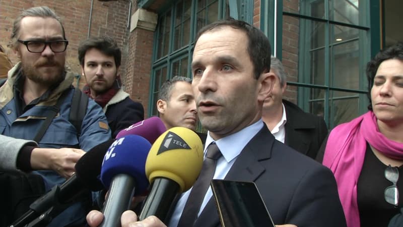 Après la conférence de François Fillon, la réponse sceptique de Benoît Hamon sur la prise de conscience du candidat de la droite et du centre.