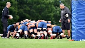 Christophe Urios prépare la mêlée de Castres