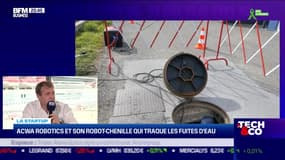 Jean-François Guiderdoni (Acwa Robotics) : Acwa Robotics et son robot-chenille qui traque les fuites d'eau - 22/06