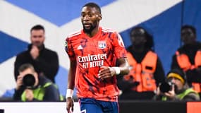 Karl Toko Ekambi avec l'OL en novembre 2022