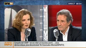 Nathalie Kosciusko-Morizet face à Jean-Jacques Bourdin en direct